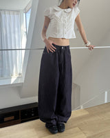 Yuki Raw Denim Balloon Pocket Pants