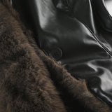 Chic Mood Brown Fur Cardigan