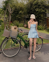 Hina Shirring Monokini & Skirt Set