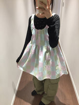 Lauv patchwork blouse (2color)
