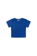 Label basic t-shirt_blue