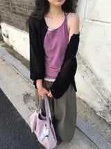 ホルターネック トップ