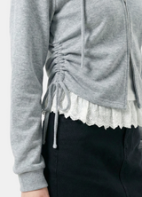 Cloud Lace Hoodie Set