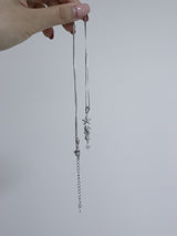 coral starfish seahorse necklace