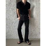 [UNISEX] ベーシックフレアブーツカットパンツ (2color)