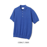 ASCLO Washable Collar Short Sleeve Knit (14color)