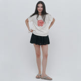 Basic Rose T-shirt (Cream)