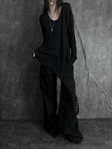 shine studded cotton pants (2color)