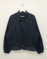 Petit check frill blouson (2color)