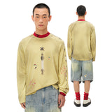 ラグランスリーブ長袖Tシャツ
