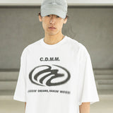 CDMMリアルオーバーサイズショートT　MSFTS003-ホワイト