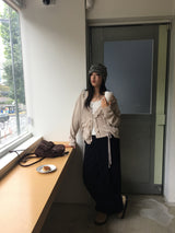 Grunge Weaving Beanie (2color)