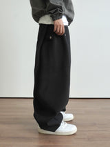 Pinch Side Snap Sweat Pants 6C