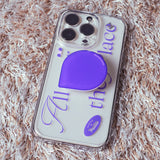 【MADE】バイオレットエポクシースマホグリップ / Pesto 11.