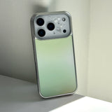 Misty Glossy Blur Silver MagSafe iPhone Case