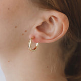 SAND DUNE EARRING (L) (GOLD)