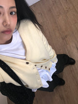 Soft V-Neck Cardigan (1 Colors)