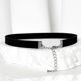 Fabric choker necklace
