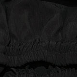 ストリートシェイプ 半袖ジップアップ_black