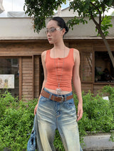 Rome Unneck Burton Spandex Line Sleeveless T-shirt