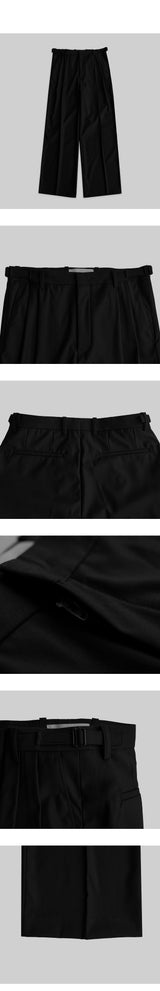 TR Vizo Wide Slacks [Black]