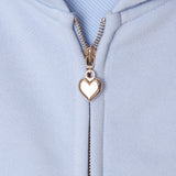  layerd ruffle hoodie_sky blue