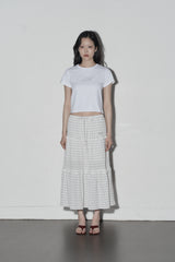 ロング cc スカート (white)