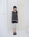 APRON MICRO PANTS / BLACK