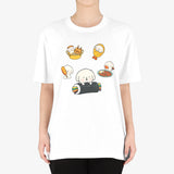 [MADE]ツマロ ケーフード ショート スリーブ Tシャツ