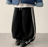 Theo Side Track Line Balloon Training Wide Pants