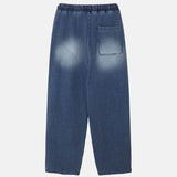 Maxis banding wide denim pants