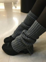 Slit Wave Golji Leg Warmers (3c)