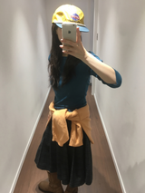 YWD PLAID PLEATS SKIRT (3color)