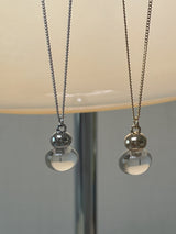 stone long necklace