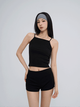 [U-BASIC] Vince scene line ribbed sleeveless