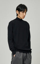 BASIC HALF POLA NECK KNIT