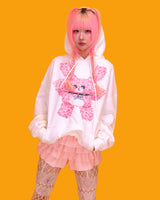pink rabbit hood (3color)