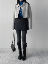 Padded Mini Skirt