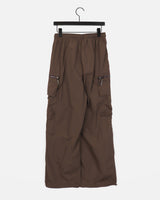 Shuble Zipper Pintuck Cargo Nylon Two-Way Pants