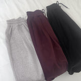 [MADE] Weds Two Pintuck Wide Sweat Jogging Pants