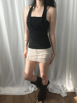 Draped tube top