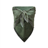 Bohemian Paisley Scarf [Khaki]