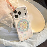 Dream Color Cartoon Magnetic iPhone Case