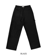 ASCLO レザーコットンUSAフラッグカーペンターパンツ (3color)