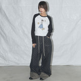 Pony Star Long Sleeve (Black) F25QB095