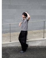 Raun Curved Cargo Wide Pants