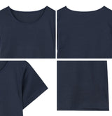 Defen Color Round Short Sleeve Tee