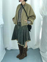 Cozy Striped Cardigan