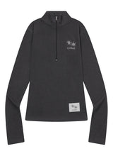 YUINA LIGHT SLIM FIT CROP HALF ZIP-UP (4COLOR)