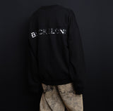 BBD Leopard Classic Smile Logo Sweatshirt (Black)